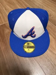 NEW ERA 59FIFTY キャップ ブルー ホワイト59.6cm