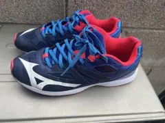Mizuno Speed Mach スニーカー ネイビー/レッド24.0 24
