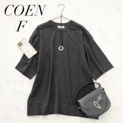 コーエン/Tシャツ/ブラック/コットン混/Fサイズ/カットソー