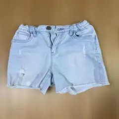Gap kids ダメージデニムショートパンツ160