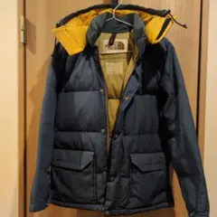 THE NORTH FACE ダウンジャケット XXS ネイビー/イエロー
