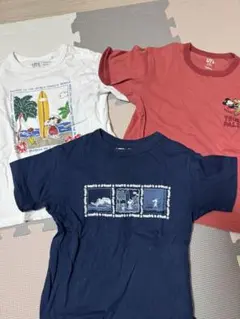 ユニクロ　UTキッズ Tシャツ 3枚セット　120