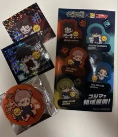呪術廻戦 コジマビックカメラ コラボキャンペーン　缶バッジ ステッカー