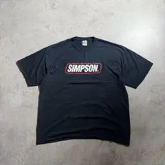 00s SIMPSON ボックスロゴ Tシャツ ブラック XLのサムネイル