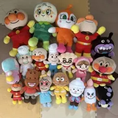 アンパンマン　ぬいぐるみ19点セット