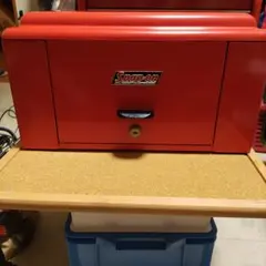 LA直輸入☆ スナップオン 旧ロゴ 工具箱 ビンテージ ガレージ 80s