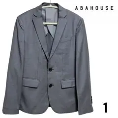 【美品】ABAHOUSE テーラードジャケット グレー 1サイズのサムネイル