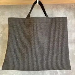 レッスンバック 無地 シンプル ブラック 黒 ハンドメイド ヌビ 絵本バック