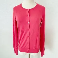 UNIQLO ユニクロ　ピンク 長袖 カーディガン