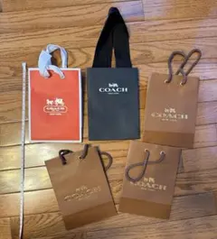 COACH ショップ袋 5点セット
