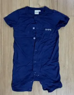 SHIPS ベビー ロンパース ネイビー 70cm