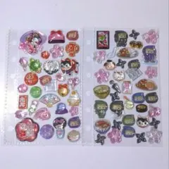 ボンボンドロップシール　和柄　舞妓さん　忍者　和食　桜　おすそわけ　ボンドロ