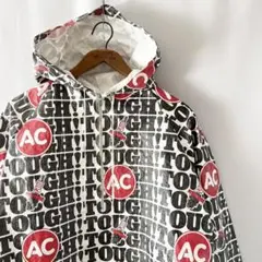 70s AC ACNITER ペーパー アノラック 総柄 USA製 ビンテージ