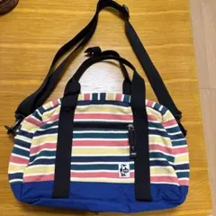 CHUMS ストライプ ショルダーバッグ