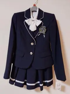 未使用、タグ付き　入学式、卒業式150cm フォーマルセットアップ