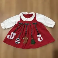 クリスマス ワンピース 95cm未満