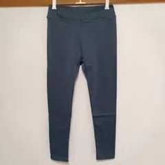 婦人 裏起毛 パンツ グレー