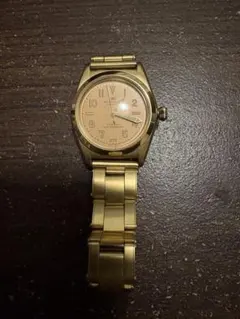 ヴァーグウォッチ　バブルバック　ゴールド　美品