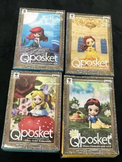 ディズニープリンセスキューポスケットミニサイズフィギュアセット