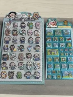 スタンディングステッカー＆ドロップブロックシールセット
