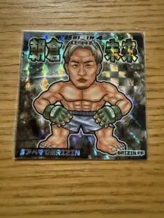 RIZIN 朝倉未来 Abemaシール (超RIZIN.4)
