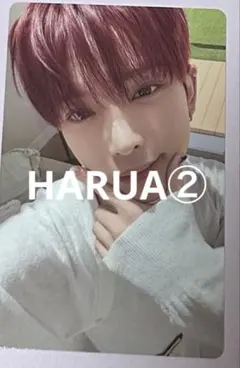 &TEAM シーグリ2026 トレカ　フォトカード　HARUA ハルア②