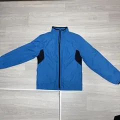 Nike ナイキ　clima fit 青 長袖　ナイロンジャケット