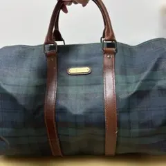 極美品/激レア】2way レトロ ポロマレットボストンバッグ チェック