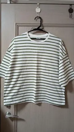 ORCIVAL五分袖ボーダーＴシャツ