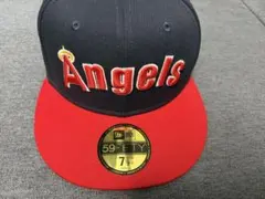 NEW ERA ×ロサンゼルスエンゼルス キャップ 59.6㎝ ニューエラ