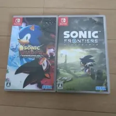 a様専用。ソニックフロンティア、ソニック✕シャドウ Switch版