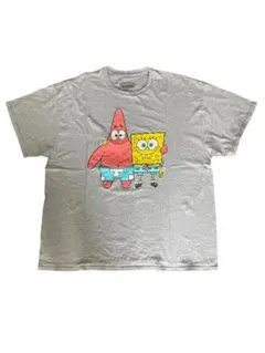 値段交渉可！sponge bob squarepants Tシャツ 2XLグレー