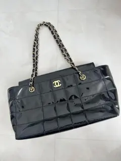 きらら⭐︎再お値下げ★シャネル★希少チョコバー チェーンバッグ エナメル 楽天市場】シャネル チョコバー エナメルの通販