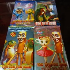 Tung Tung Tung Sahur トレーディングカード 4パック