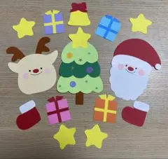 クリスマスの壁面飾り　サンタクロース　11月 12月 幼稚園　保育園　病院　⑧