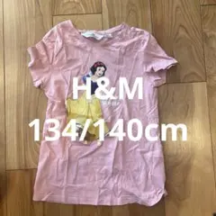 白雪姫 プリント Tシャツ ピンク