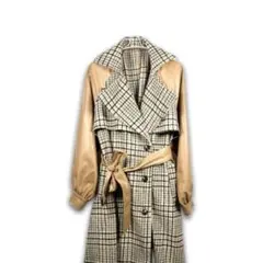 KIDILL 18AW オーバーサイズチェックトレンチコート - メルカリ