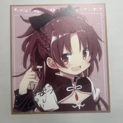 映画　特典　劇場版　まどマギ ワルプルギスの廻天　佐倉杏子 ミニ色紙