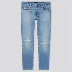 ユニクロ スリムフィットジーンズ(ダメージ) 32