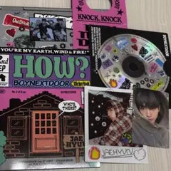 ジェヒョン BOYNEXTDOOR HOW? sticker セット