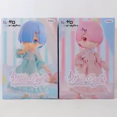 【まとめ割】リゼロ メロドール レム ラム ナイトドレス フィギュア ２体セットのサムネイル