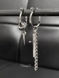 BTS シュガ 着用タイプ!!【ミックスピアス15】フープピアス c70