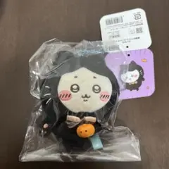 ちいかわ　黒猫のマスコット　ハチワレ