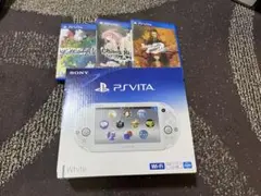 PS Vita ホワイト 1GB ソフト3本セット