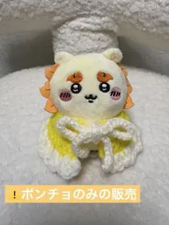 ドール用ポンチョ　かぎ針編み ハンドメイド⚠️ポンチョのみの販売