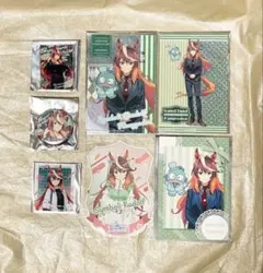 ウマ娘 ハピネスチャンスくじ シンボリルドルフ　アクリルスタンド　缶バッジ ウマ娘 ハピネスチャンスくじ シンボリルドルフ アクリルスタンド 缶