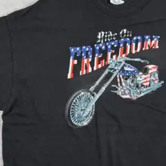 00s Ride On Freedom チョッパー バイカーTシャツ DELTA