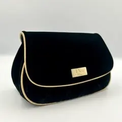 美品】DIOR クリスチャンディオール 化粧ポーチ ベロア生地 ベルベット