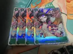 ワンピース カードゲーム スモーカー　srカード 4枚セット