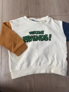 ディズニー　しまむら　ミッキーミニー　トレーナー　90